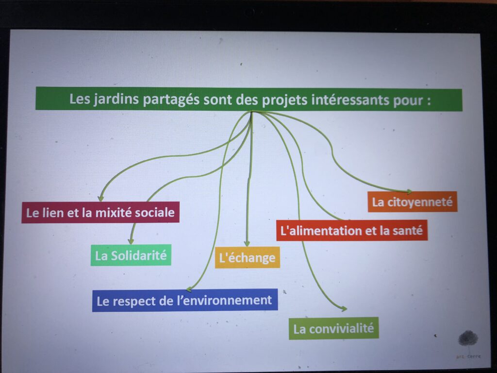 Les apports des jardins partages